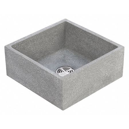 FIAT PRODUCTS TTB2424501 FIAT MOP SVC BASIN SQUARE 20INX20INX8IN