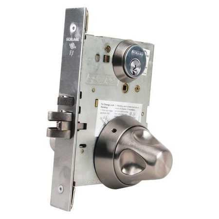 SCHLAGE L9082P SK1 630 GRADE 1 INSTITUTION MORTISE LOCK, CONVEN