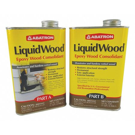 LIQUIDWOOD LW2QKR WOOD HARDENER 2 QT. CAN