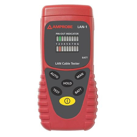 AMPROBE LAN-1 LAN CABLE TESTER, DISPLAY LED