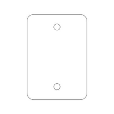 DETEX 01P 689 NARROW TRIM FLAT PLATE GRADE 1