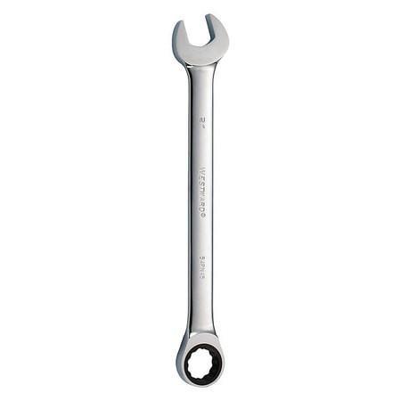WESTWARD 54PN45 RATCHETING WRENCH COMBINATION SAE 2