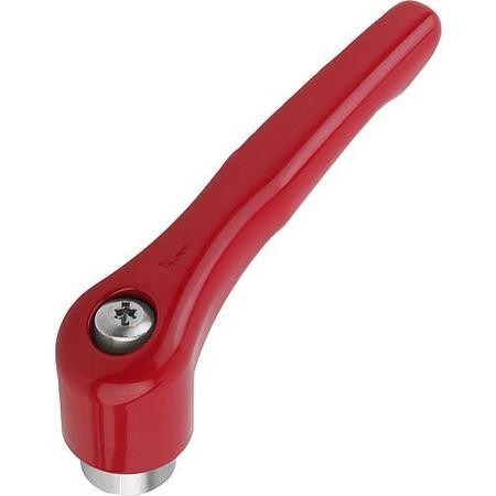 KIPP K0123.1A127 ADJUSTABLE HANDLE #10-32 ZINC