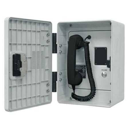 HUBBELL 257-005 AUTODIAL TELEPHONE ANALOG GRAY