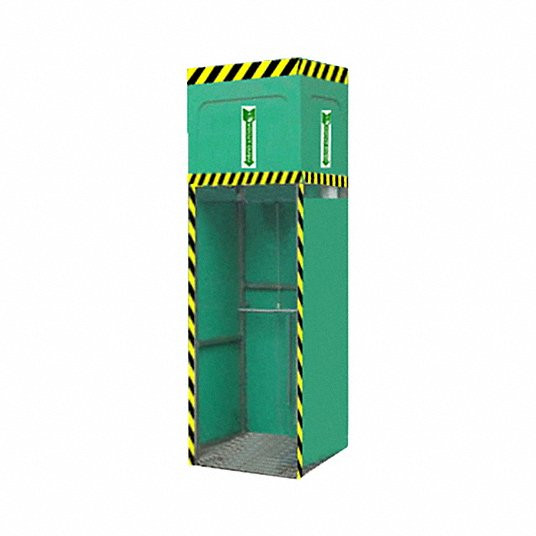 SAFETY TANK SHOWER F-RTS101 TANK SHOWER FLOOR MOUNTING