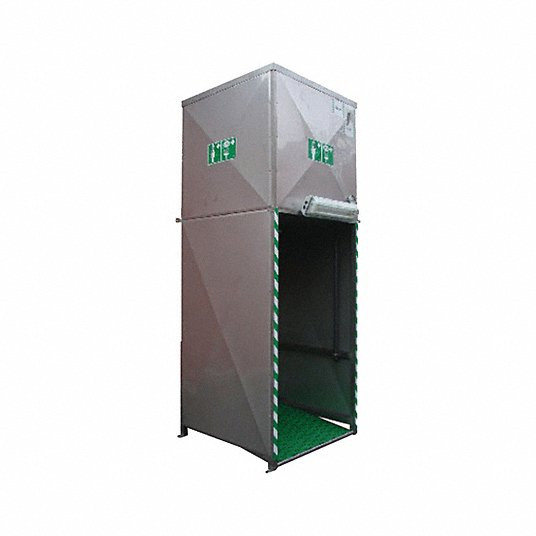 SAFETY TANK SHOWER F-SS1RT-L1200 TANK SHOWER FLOOR MOUNTING