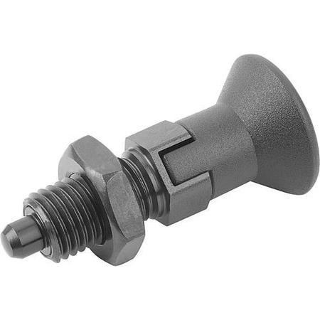 KIPP K0338.4412 SPRING PLUNGER M20X1.5 STEEL