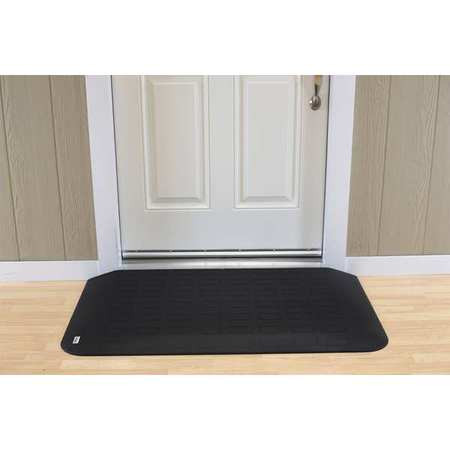 EZ EDGE TRANSITIONS MRAEZ2100 ADA COMPLIANT RAMP MATTE BLACK 46 H