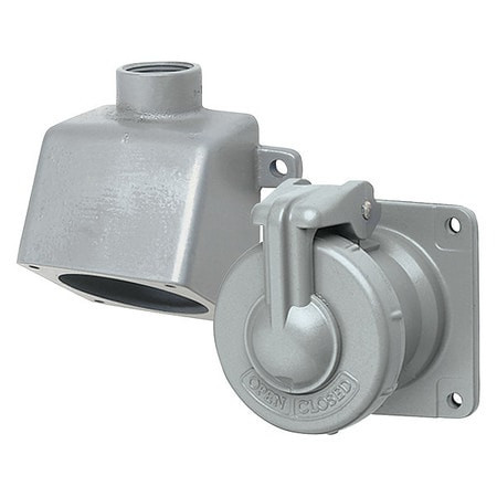 HUBBELL VR341E2 PIN AND SLEEVE RECEPTACLE 600VAC/250VDC