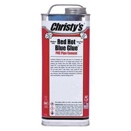 CHRISTY'S RH-RHBV-GL-6 PIPE CEMENT NAVY 128 OZ.