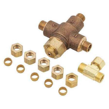 ACORN ST70-38-BCT TEMPERING VALVE COMPRESSION INLET BRASS