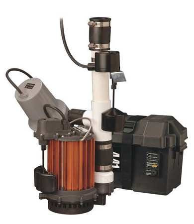 LIBERTY PUMPS PC257-442-10A-EYE SUMP/BATTERY BACK-UP SYSTEM PUMP 1/3 HP