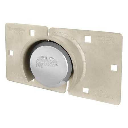 AMERICAN LOCK A801LHCKA HASP PADLOCK SILVER W/ (2) KEYS