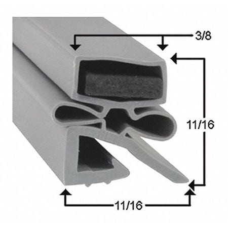 HOBART 25-0055 DOOR GASKET 30-1/2 X 69-1/4