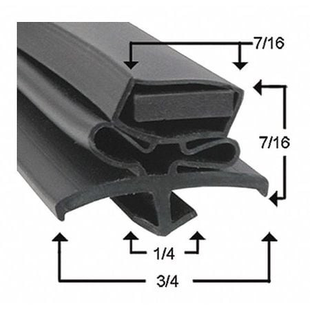 BEVERAGE AIR 703-881C DOOR GASKET 17-1/2 X 30-3/4
