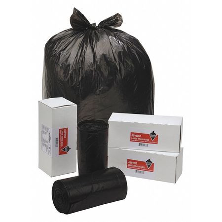 TOUGH 49YW67 RECYCLED TRASH BAG 30 GAL. PK40
