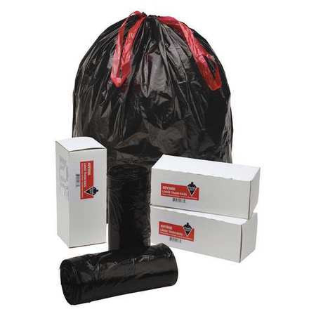 TOUGH 49YW66 RECYCLED TRASH BAG 30 GAL. PK28