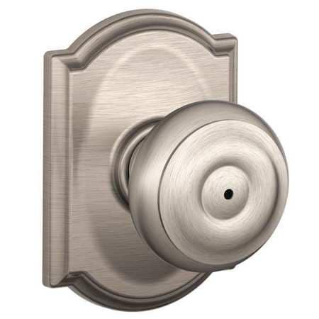 SCHLAGE F40 GEO 619 CAM KNOB LOCKSET MECHANICAL PRIVACY GRD. 2
