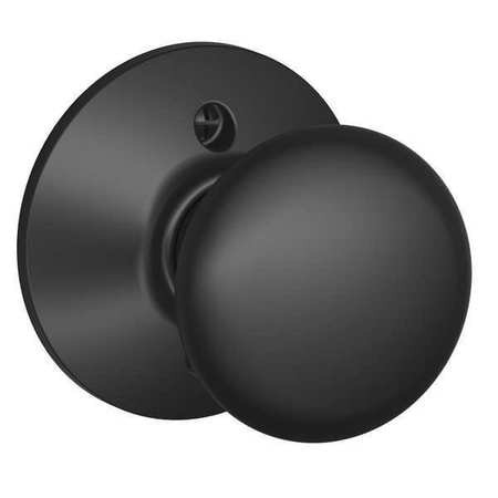 SCHLAGE F170 PLY 622 SINGLE DUMMY, PLYMOUTH KNOB, BLACK