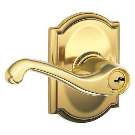 SCHLAGE F51A FLA 605 CAM LEVER LOCKSET MECHANICAL ENTRANCE GRD. 2