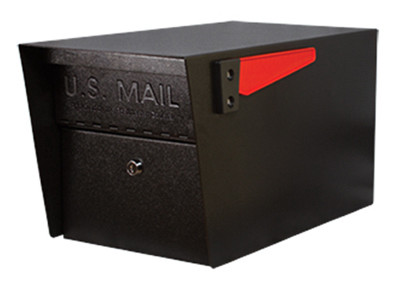 EPOCH DESIGN 7506 MAILBOX LOCKING STL BLK LARGE