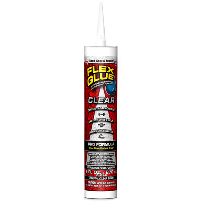 SWIFT RESPONSE LLC GFSCLRR09 CLEAR RUBBERIZED ADHESIVE, WATERPROOF, 9