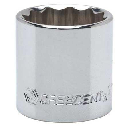 CRESCENT CDS29N SOCKET DRIVE 12PT STNDR SAE 3/8IN 5/8IN