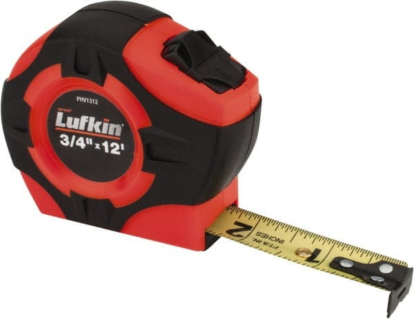 LUFKIN PHV1312N TAPE 3/4"X12' HI-VIZ ORANGE