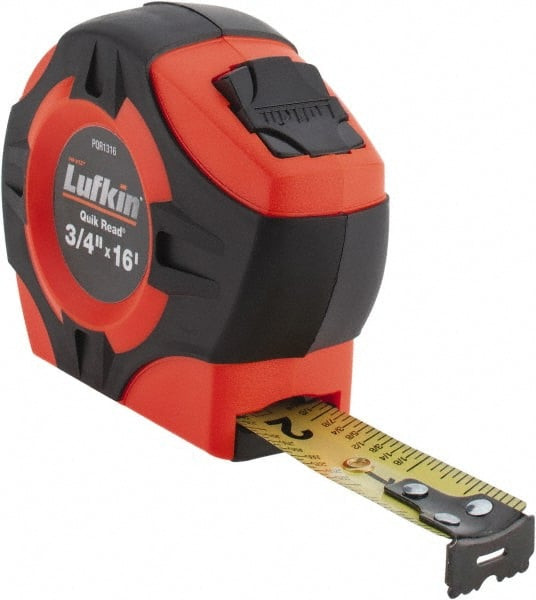 LUFKIN PQR1316N 16' X 3/4" YELLOW BLADE TAPE MEASURE