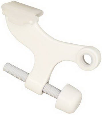 NATIONAL MANUFACTURING SALES CO. N279-711 DOORSTOP, HINGE PIN, WHITE