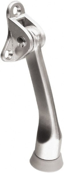 NATIONAL MANUFACTURING SALES CO. N273-532 DOORSTOP, WALL-MOUNT, KICK-DOWN, SATIN C