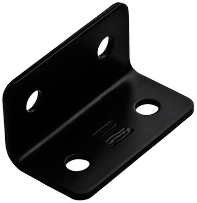 NATIONAL MANUFACTURING SALES CO. N351-483 CORNER BRACE, BLACK STEEL, 3-IN.