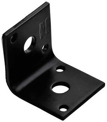 NATIONAL MANUFACTURING SALES CO. N351-482 CORNER BRACE, BLACK STEEL, 1.65-IN.