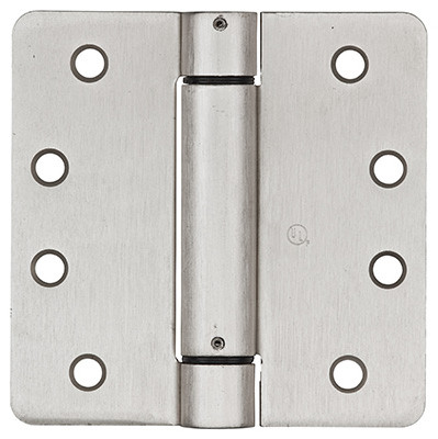 NATIONAL MANUFACTURING SALES CO. N350-868 SPRING DOOR HINGE, ADJUSTABLE, NICKEL, 4