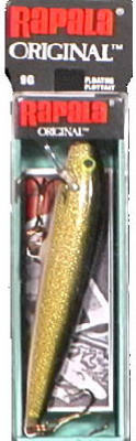 BIG ROCK SPORTS LLC 0140-2161 FISHING LURE, GOLD, FLOATING 09