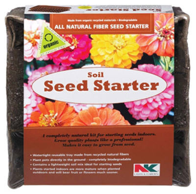 GREEN GARDEN PRODUCTS, LLC P36S SEED TRAY, WITH 36 PRE-FILLED CELLS