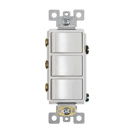 BROAN P3RW 3 FUNCTION ROCKER SWITCH WALL CONTROL, W