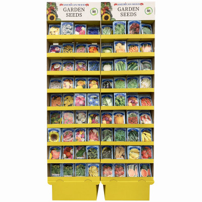 GREEN GARDEN PRODUCTS, LLC PGP1000A SEED DISPLAY, 1,000-PACK