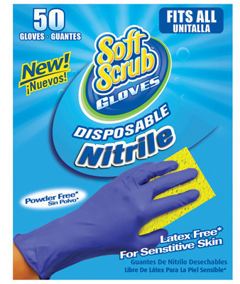 BIG TIME PRODUCTS LLC 11150-16 DISPOSABLE NITRILE GLOVES, LATEX & POWDE
