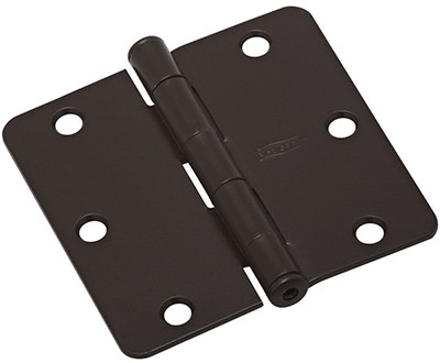 NATIONAL MANUFACTURING SALES CO. N830-324 DOOR HINGE, INTERIOR, OIL-RUBBED BRONZE,