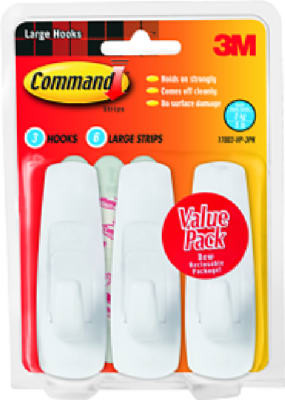 3M 17003-3ES LARGE HOOK VALUE PACK