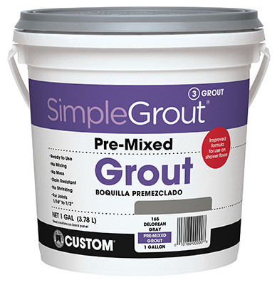 CUSTOM BUILDING PRODUCTS PMG091-2 GAL GRY PREMIX GROUT