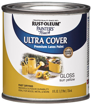 RUST-OLEUM 1945-730 PAINTER'S TOUCH ULTRA COVER LATEX PAINT,