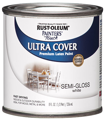 RUST-OLEUM 1993-730 PAINTER'S TOUCH ULTRA COVER LATEX PAINT,