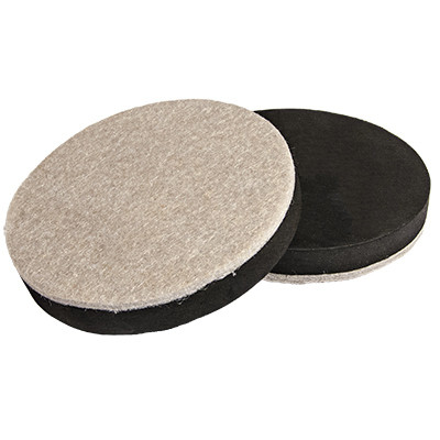 RICHELIEU HARDWARE 23088TV FURNITURE GLIDES, FELT, ROUND, REUSABLE,