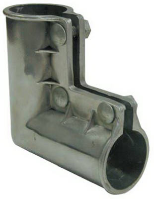 MAT - MIDWEST AIR TECHNOLOGY 328623C ALUMINUM GATE ELL WITH NUTS & BOLTS, 1-3