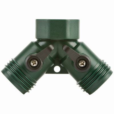 MELNOR 313S-MJ 2-WAY HOSE SHUT OFF VALVE, PLASTIC