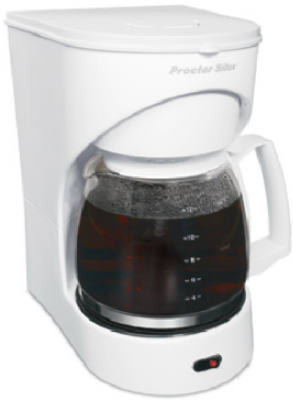 HAMILTON BEACH 43501PS 12-CUP COFFEEMAKER, WHITE