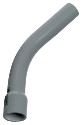 ABB INSTALLATION PRODUCTS UA7AJB-CAR PVC BELLED END ELBOW, SCHEDULE 40, 45-DE