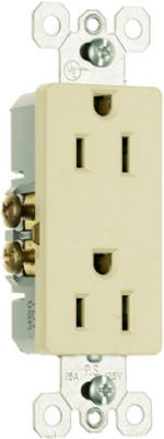 PASS & SEYMOUR 885ICC21 DECO RECEPTCL DPX IVY 15A 125V